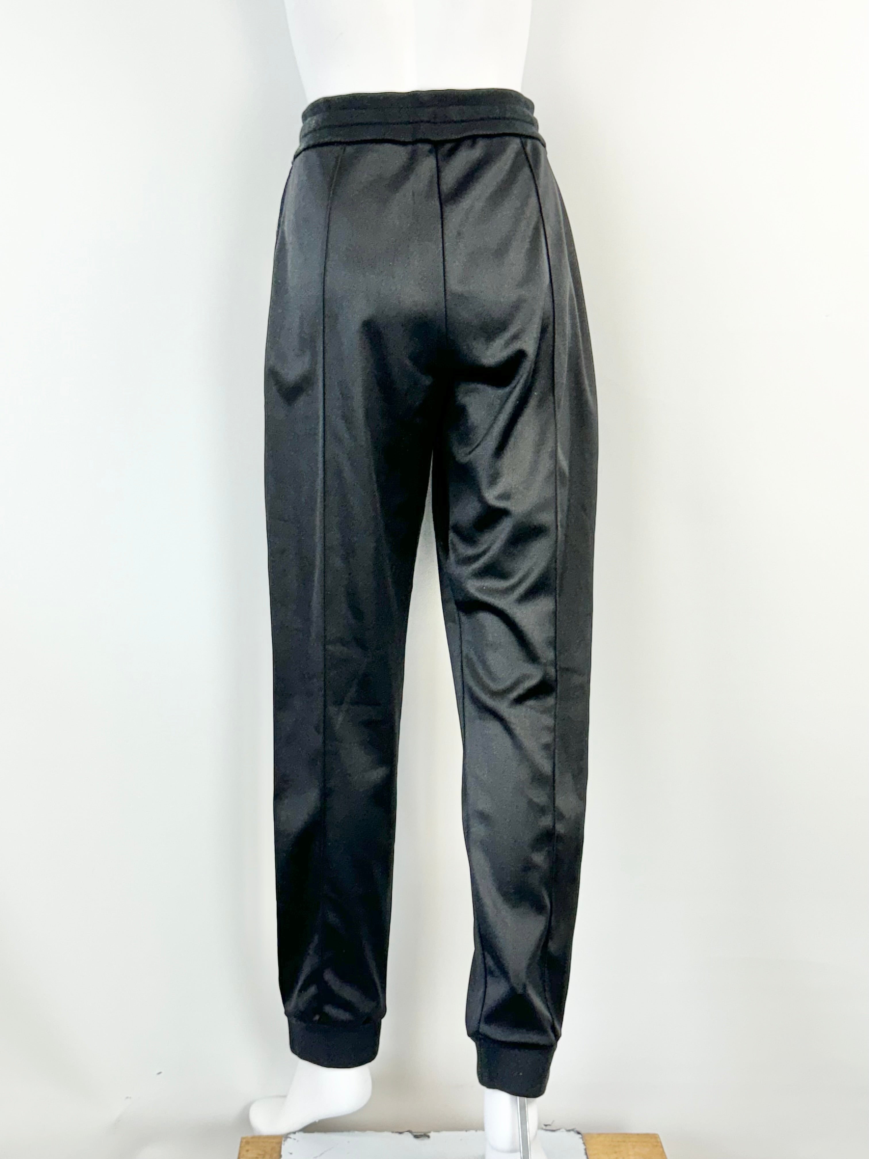 Bally Black Logo Trim Slacks - AU12