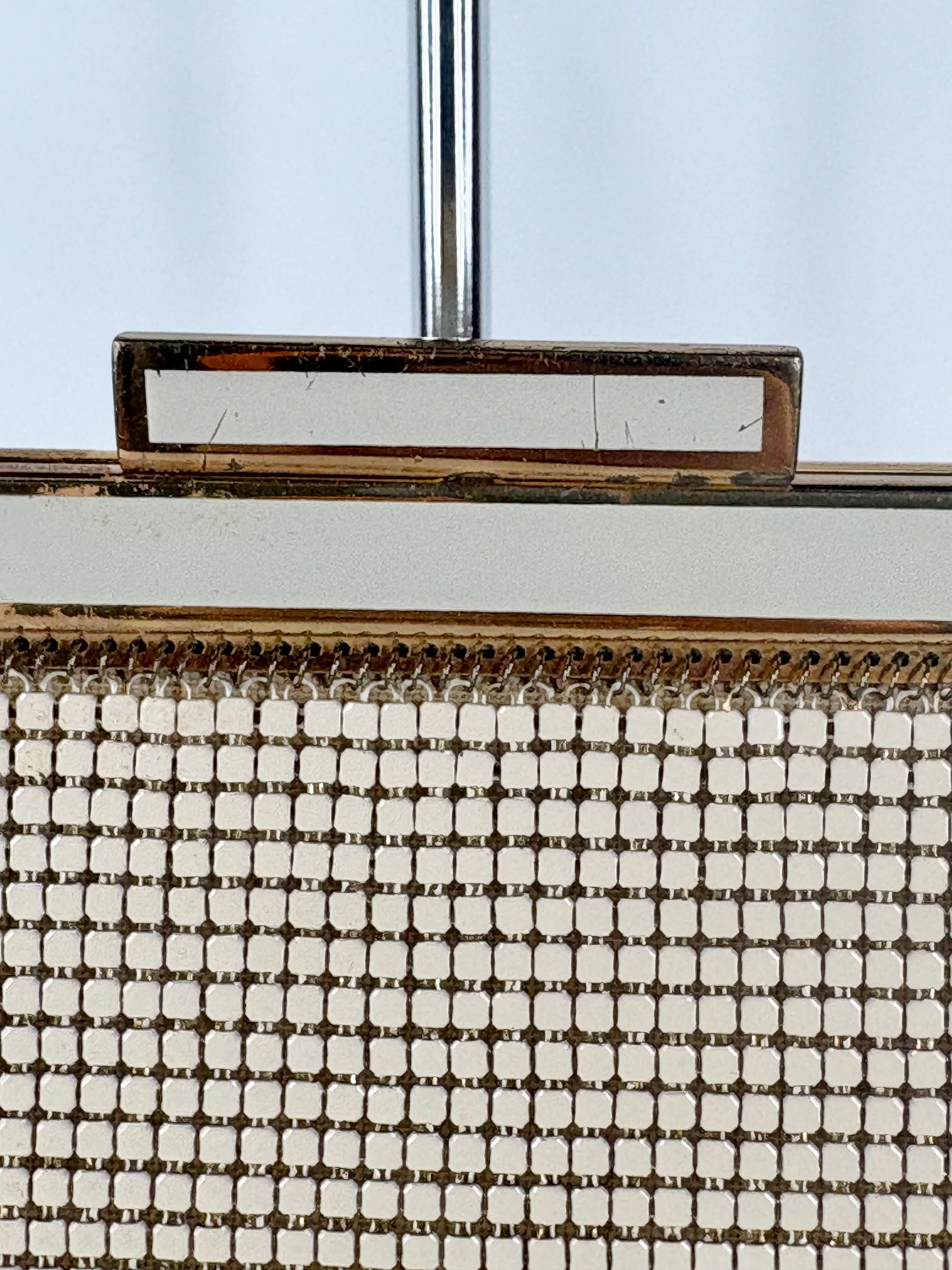 Vintage Glomesh Ivory Evening Bag