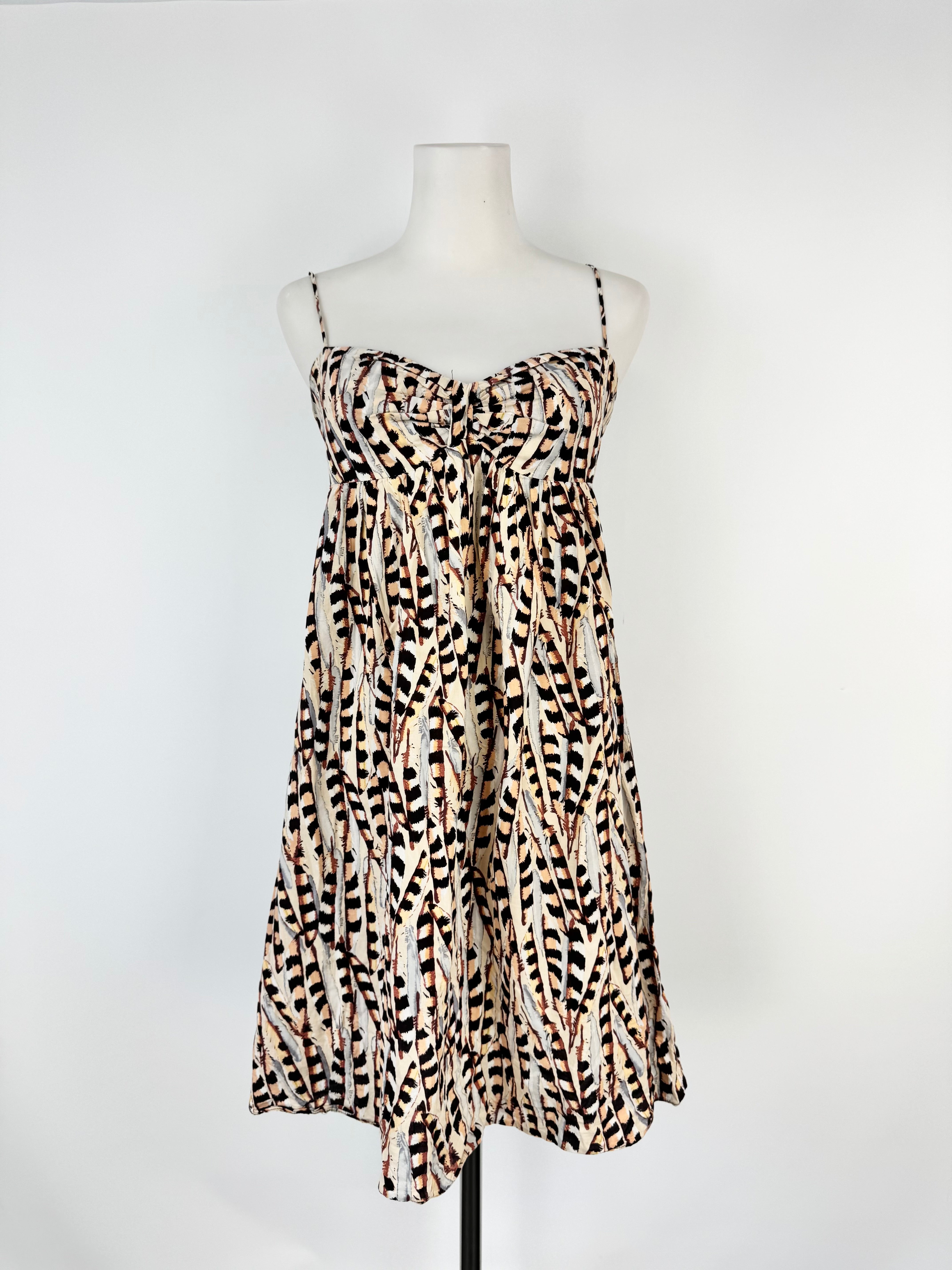 Zimmermann Feather Patterned Summer Dress - AU8