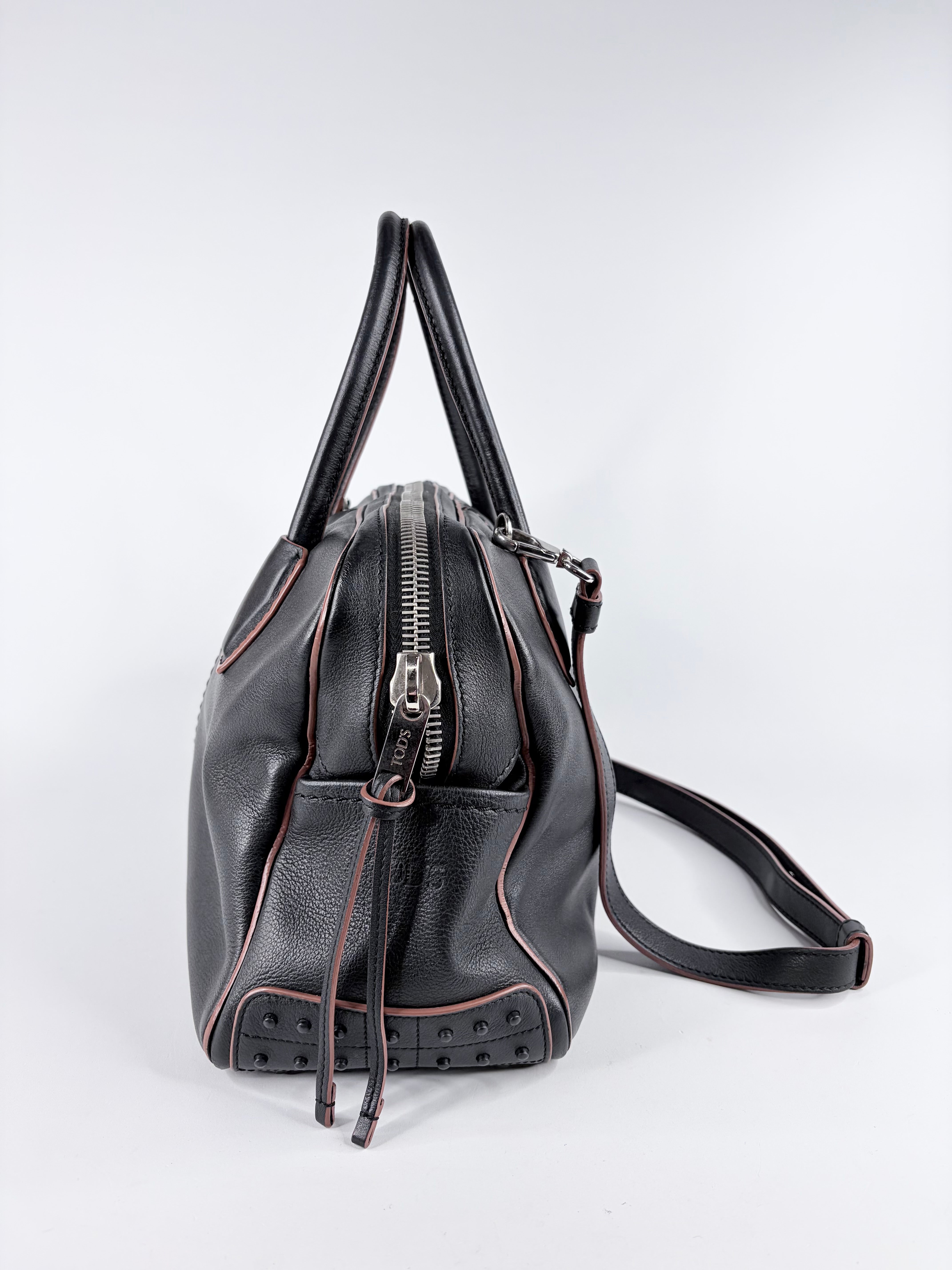 Tod’s Black Leather Handbag