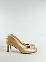 L.K. Bennet Smooth Beige Pumps - EU37.5