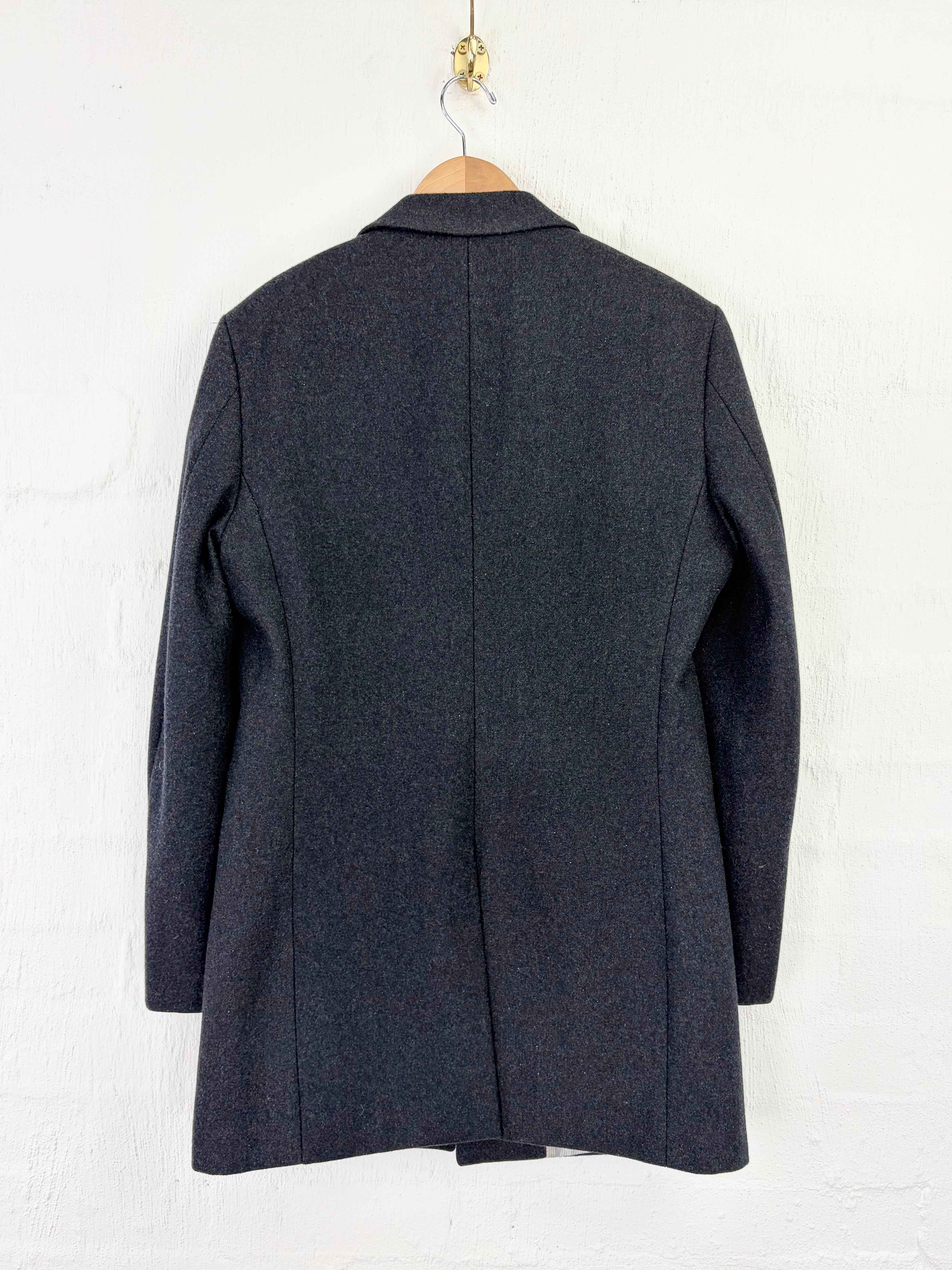 Benjamin Barker Charcoal Wool Jacket - 46