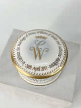 The Royal Collection Fine Bone China Trinket Box