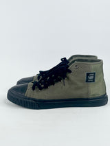 G-Star Raw Khaki 'Meefic' Mid Denim Sneakers - EU43