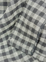 Ivano Boni Black & White Checked Long-Sleeve Dress - AU12