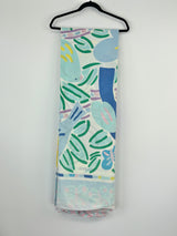 Vintage Ken Done Blue Birds Pattern Queen Doona Cover