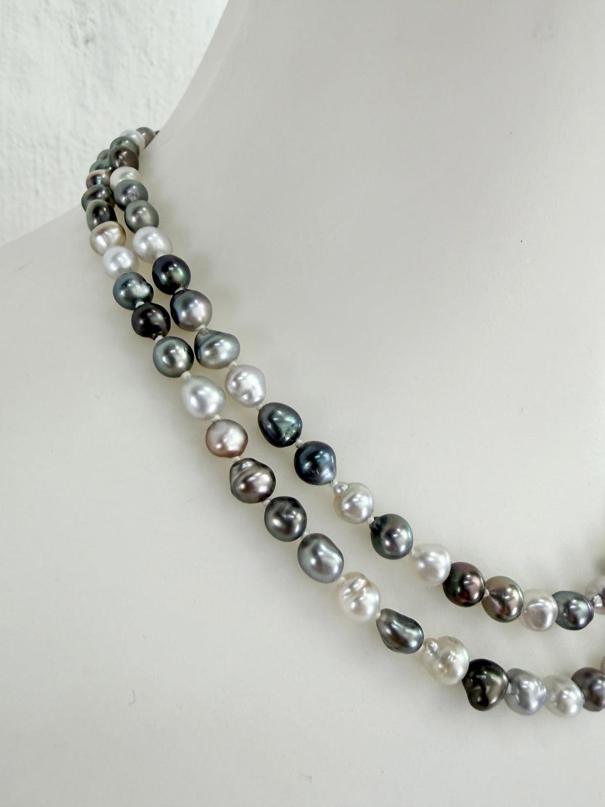 Individual Jewellery Duo String Pearl Necklace