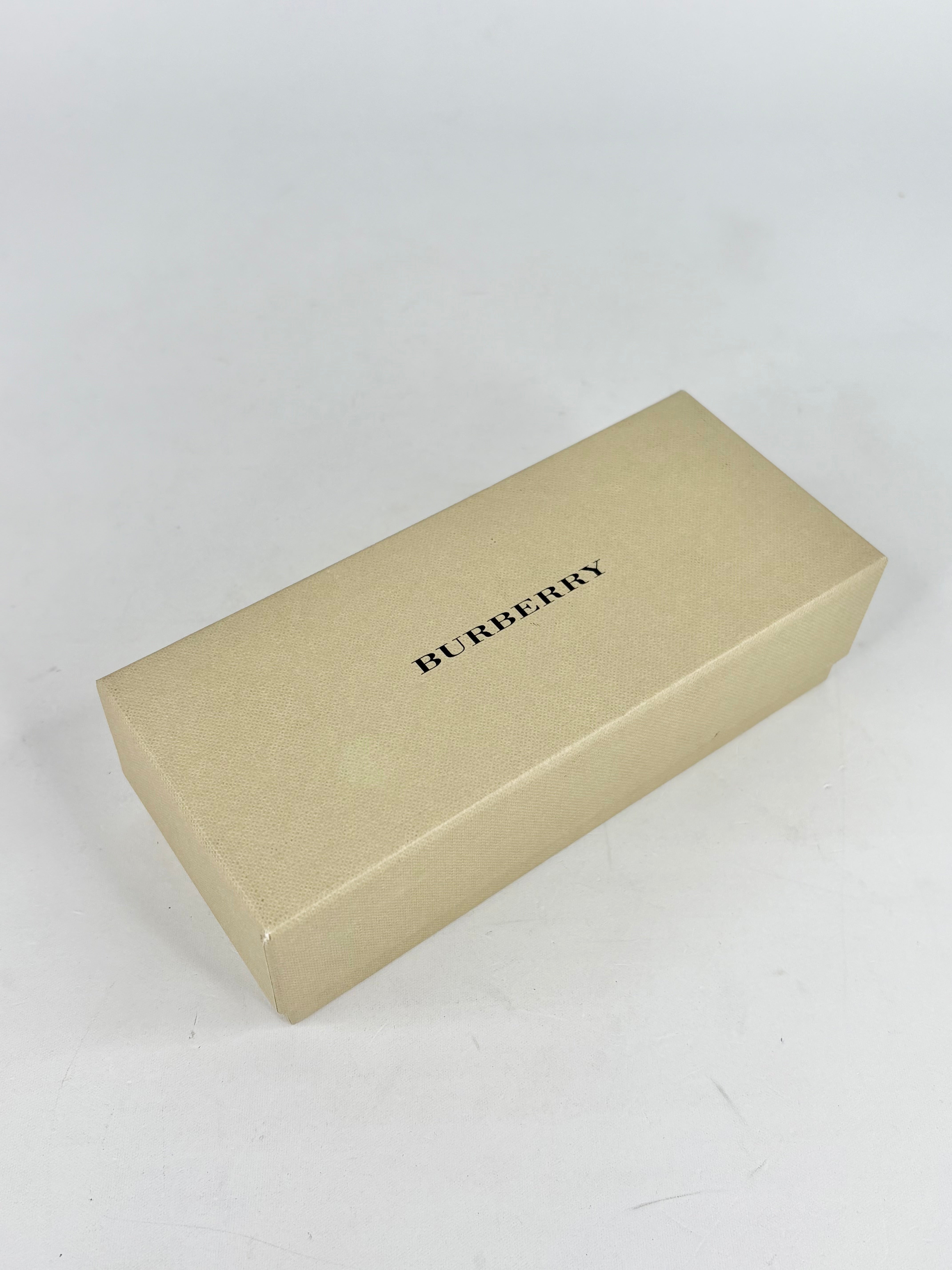 Burberry Black Rectangular Frame Glasses