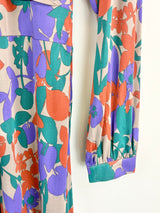 Missoni Multicolour Viscose Long Sleeve Dress - AU12/14