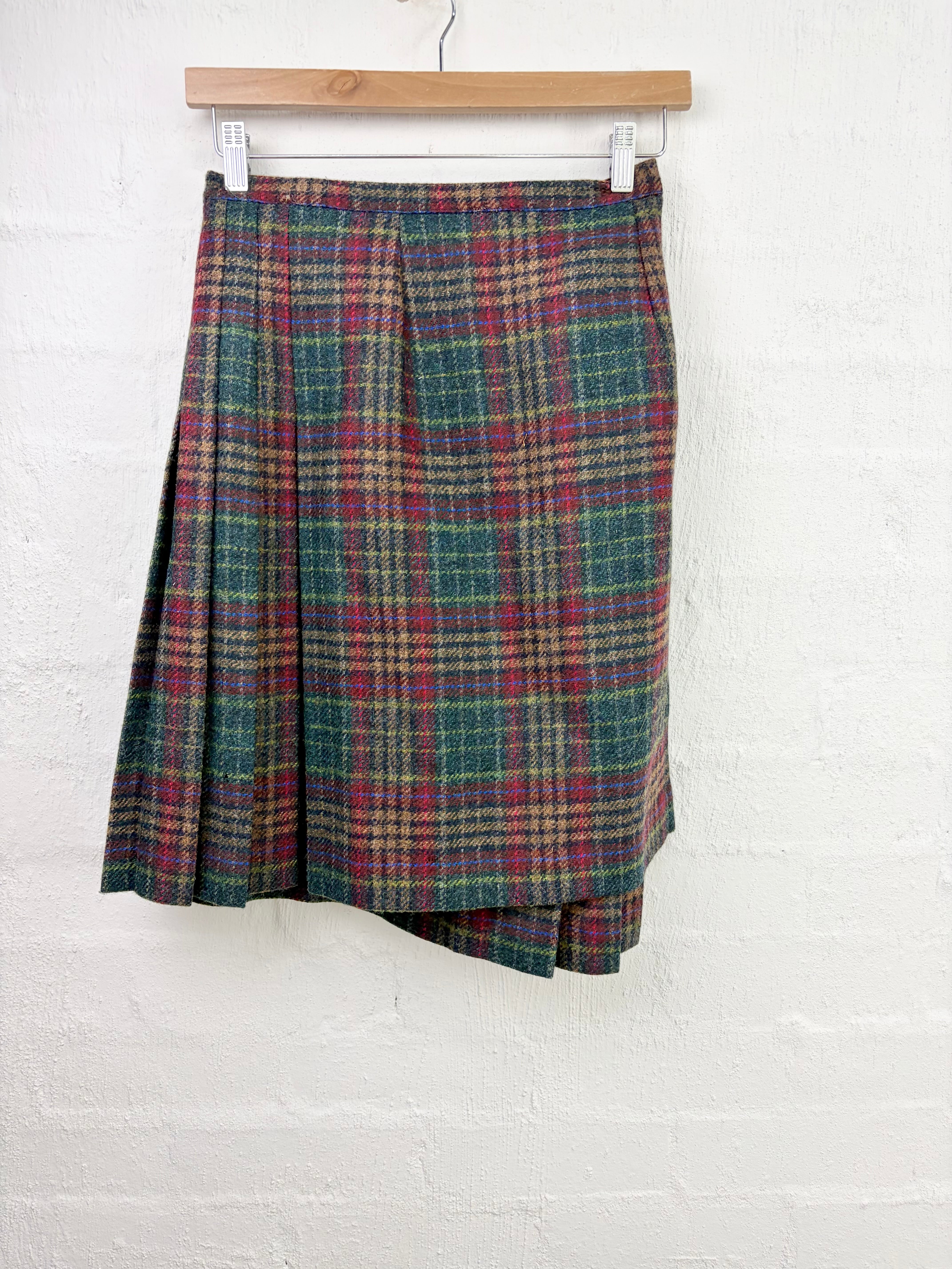Vintage Laura Ashley Tartan Kilt - AU8