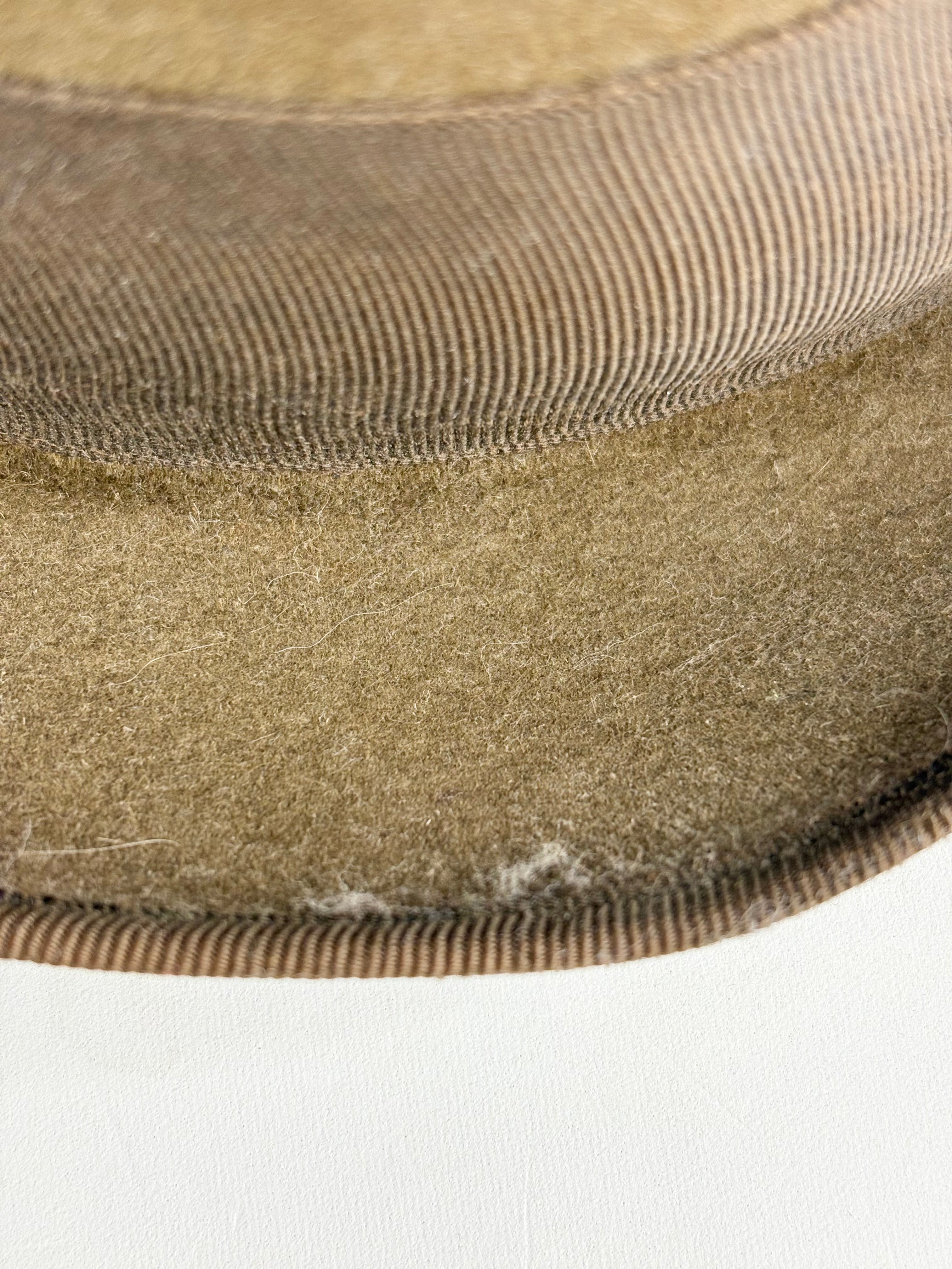 Akubra Vintage Olive-Green Felted Gleneagle Fedora