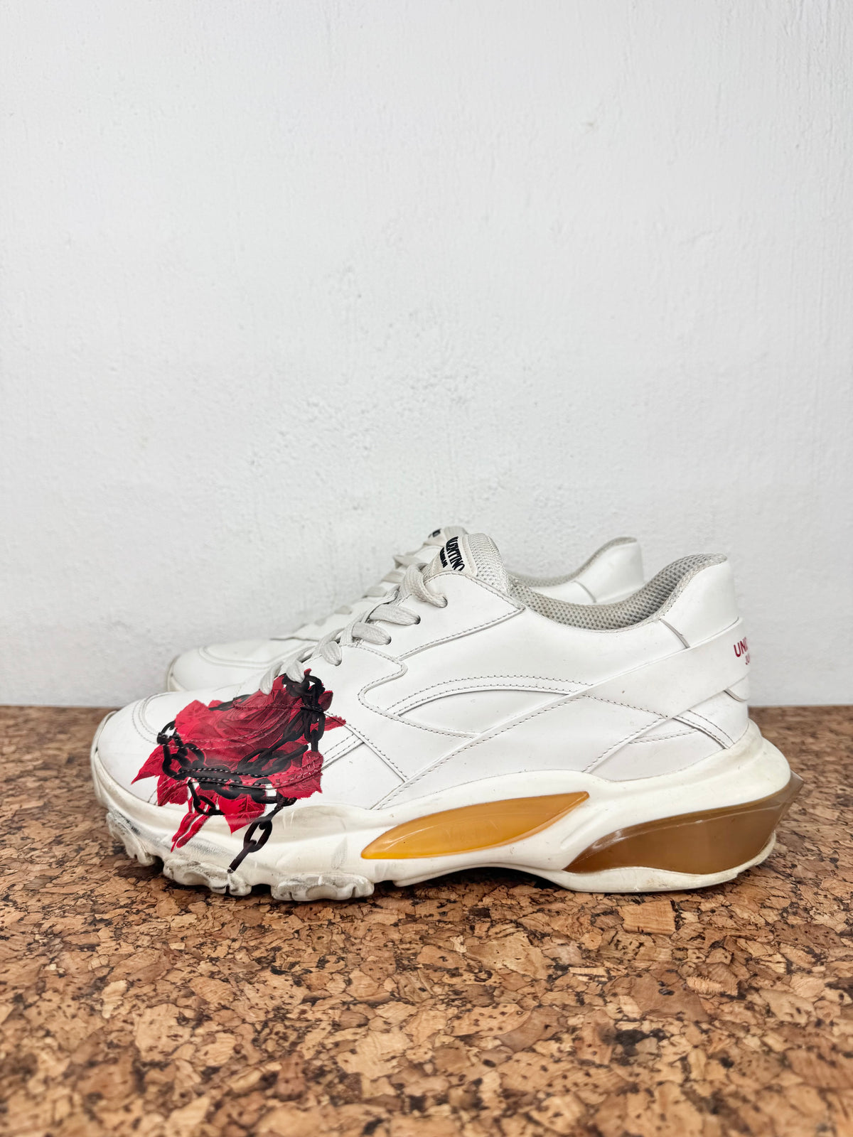 Valentino Garavani x UNDERCOVER Rose Pattern 'Bounce' Sneakers - EU40
