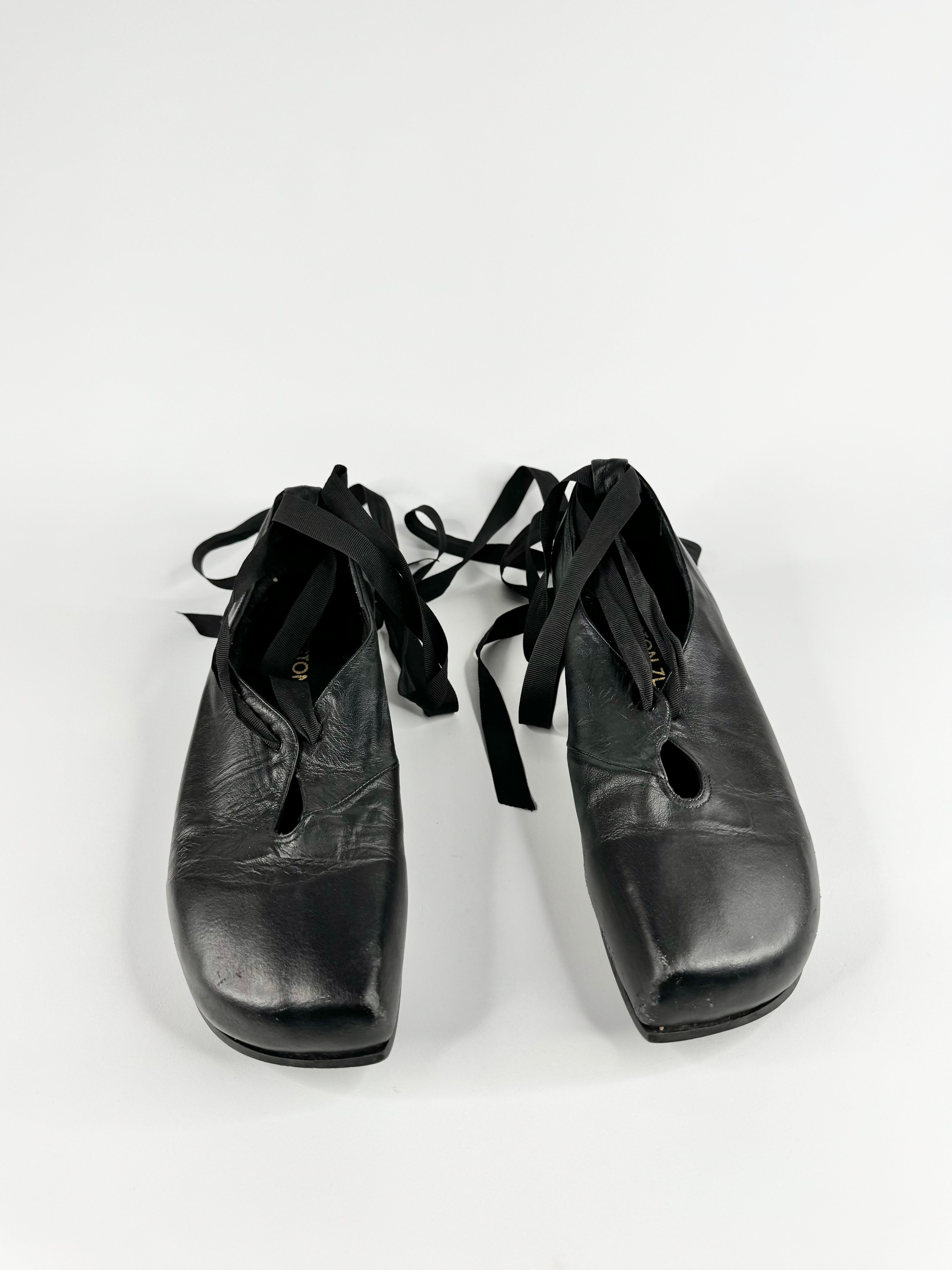 Preston Zly Black Lace Up Shoes - EU39/40