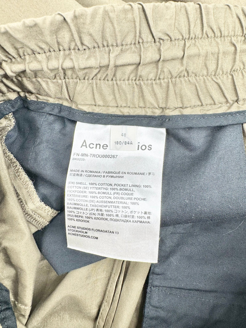 Acne Studios Khaki Track Pants - 48