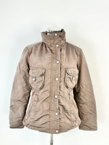 Weekend Max Mara Chocolate Padded Jacket - AU8