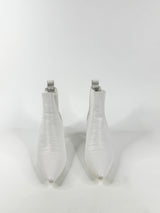 Scanlan Theodore White Mesh Booties NWT - EU41