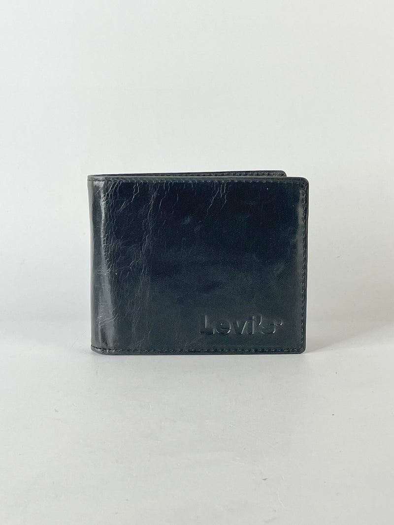 Levi's Black Leather Apollo Wallet