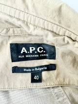 A.P.C Beige Trench Coat - AU10