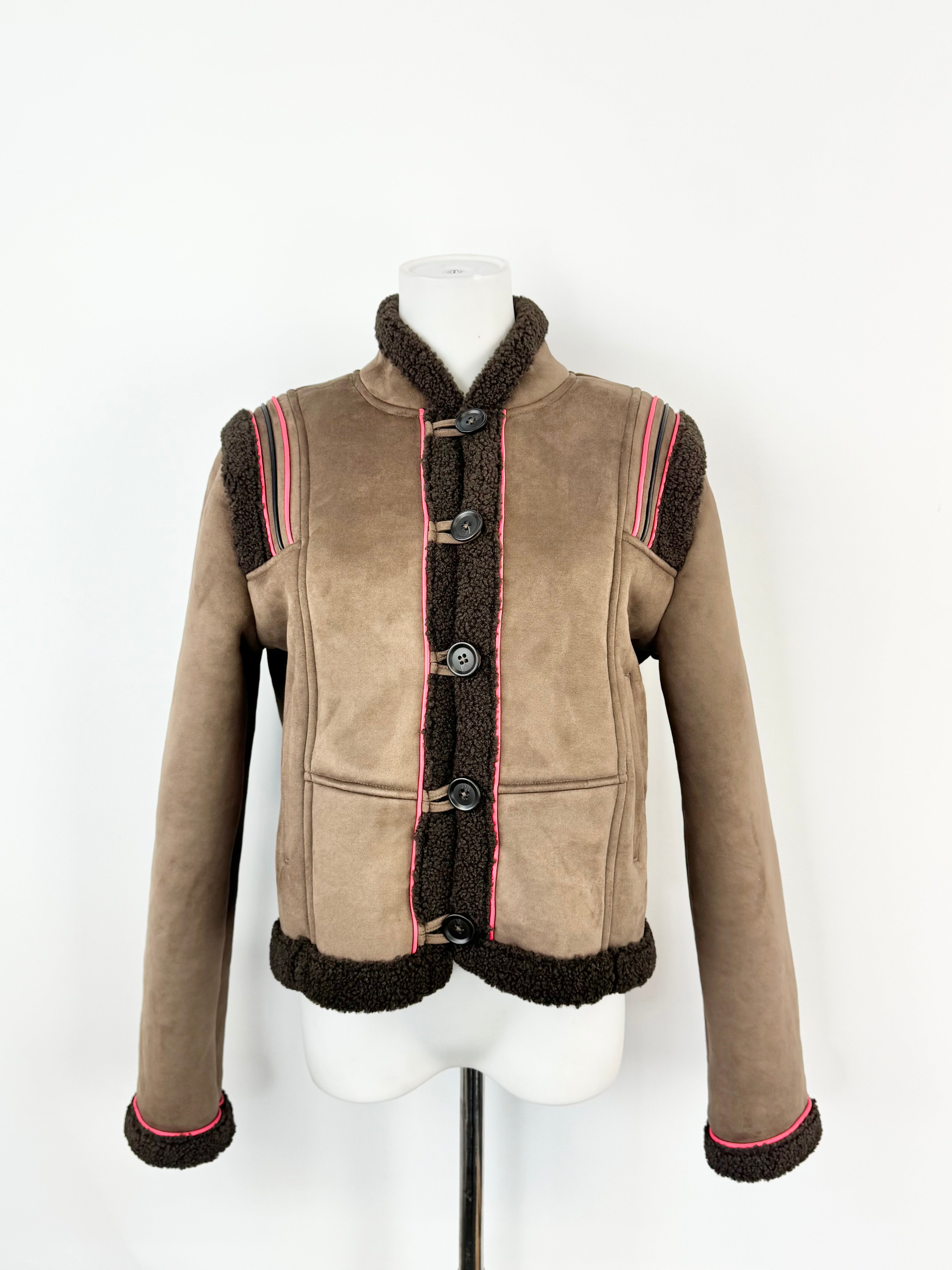 Mother 'The Prized Possession' Cedar Brown Jacket NWT - AU8