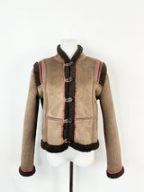 Mother 'The Prized Possession' Cedar Brown Jacket NWT - AU8