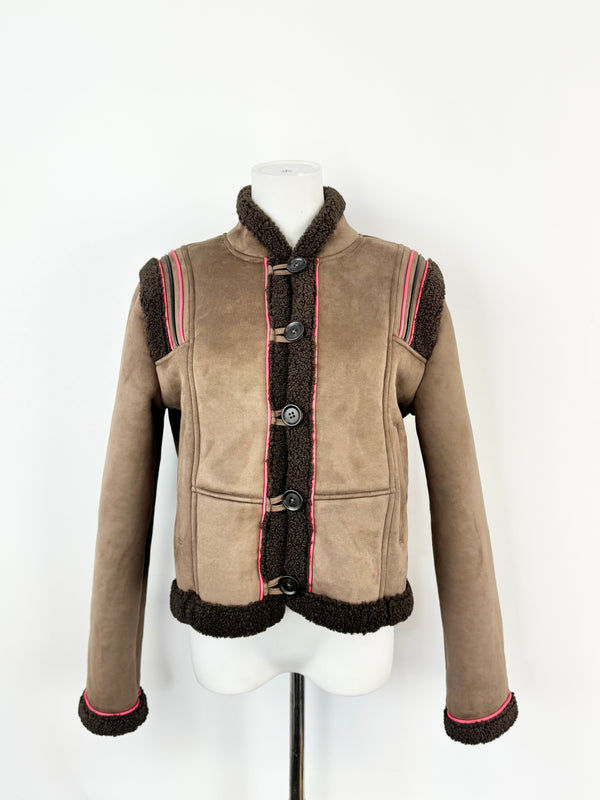 Mother 'The Prized Possession' Cedar Brown Jacket NWT - AU8