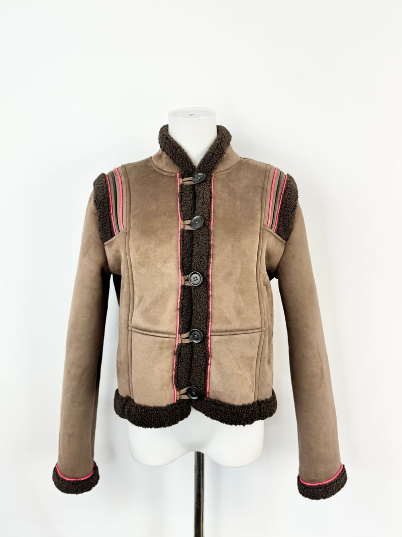 Mother 'The Prized Possession' Cedar Brown Jacket NWT - AU8
