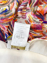 Colette Dinnigan 'Painted' Silk Dress - AU10