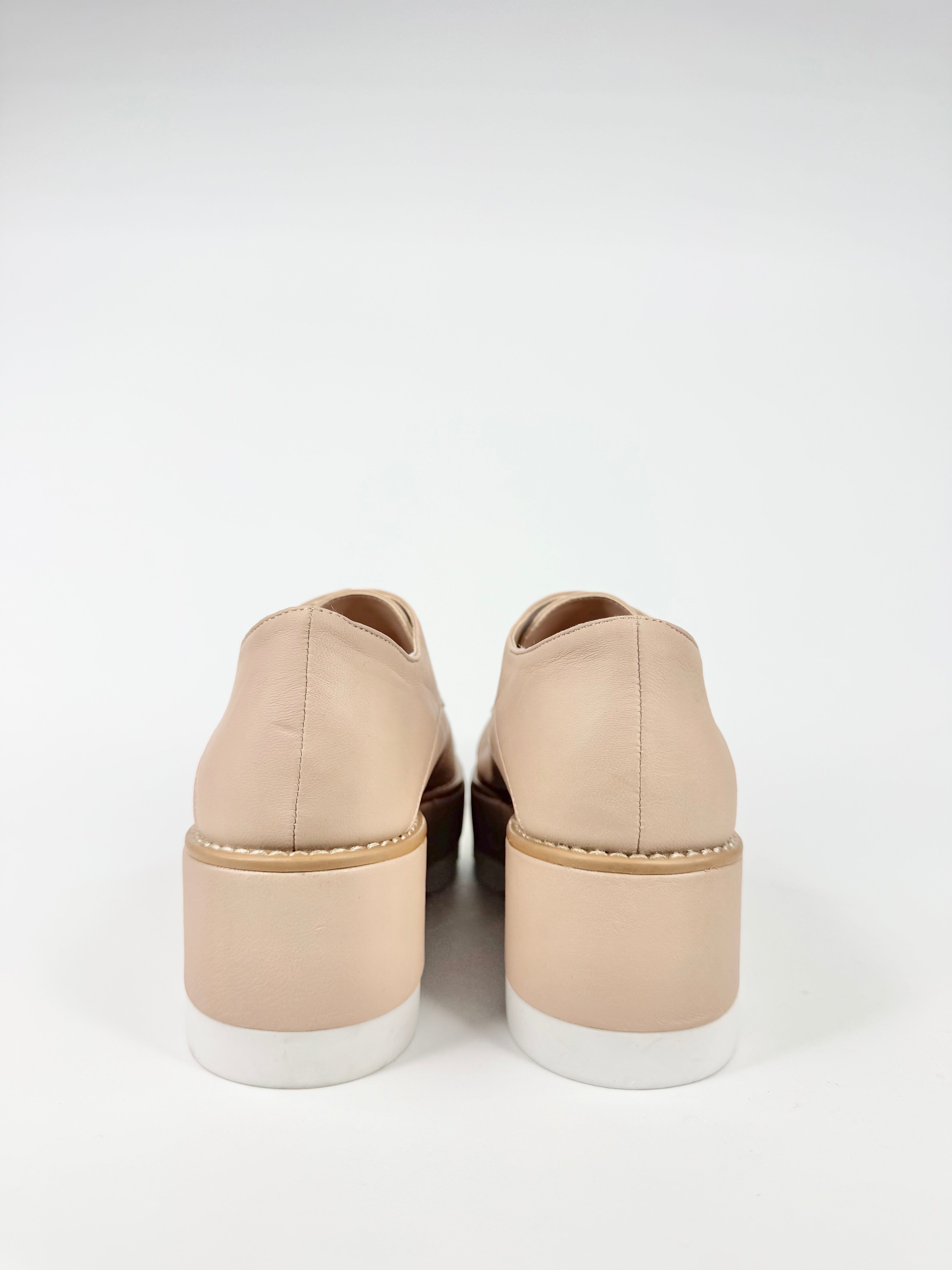 Tony Bianco Beige Platform Loafers - EU39