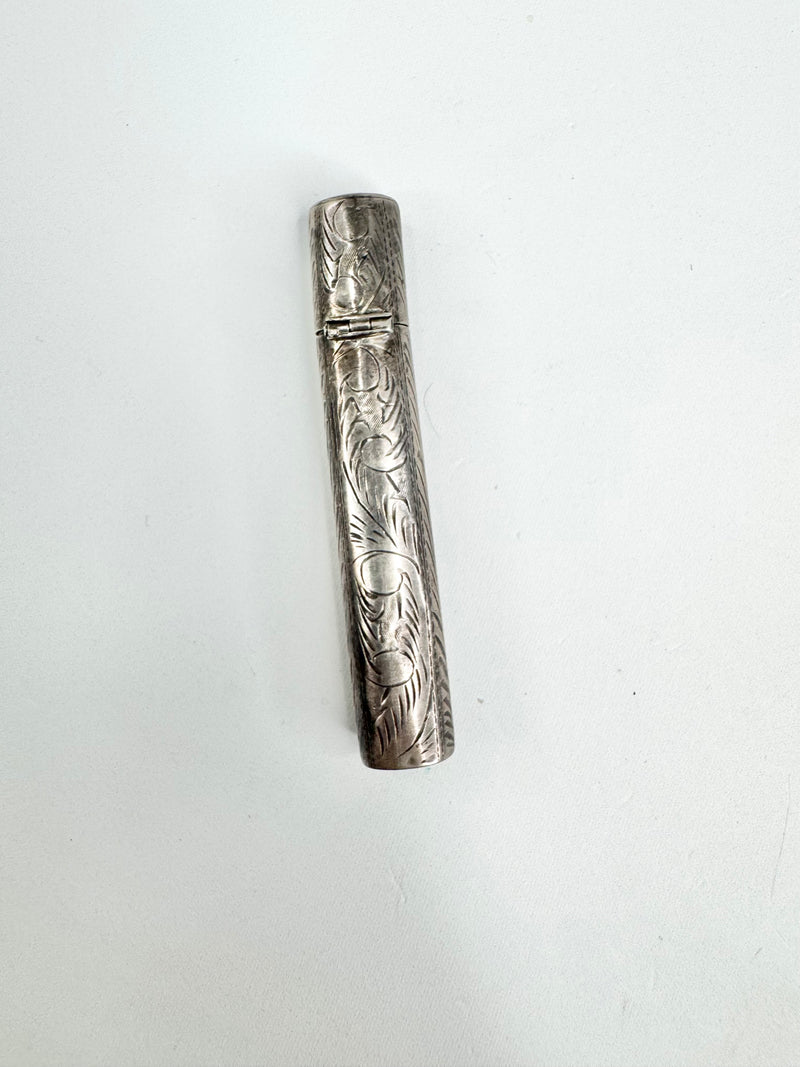 Vintage Silverplated Toothpick Case