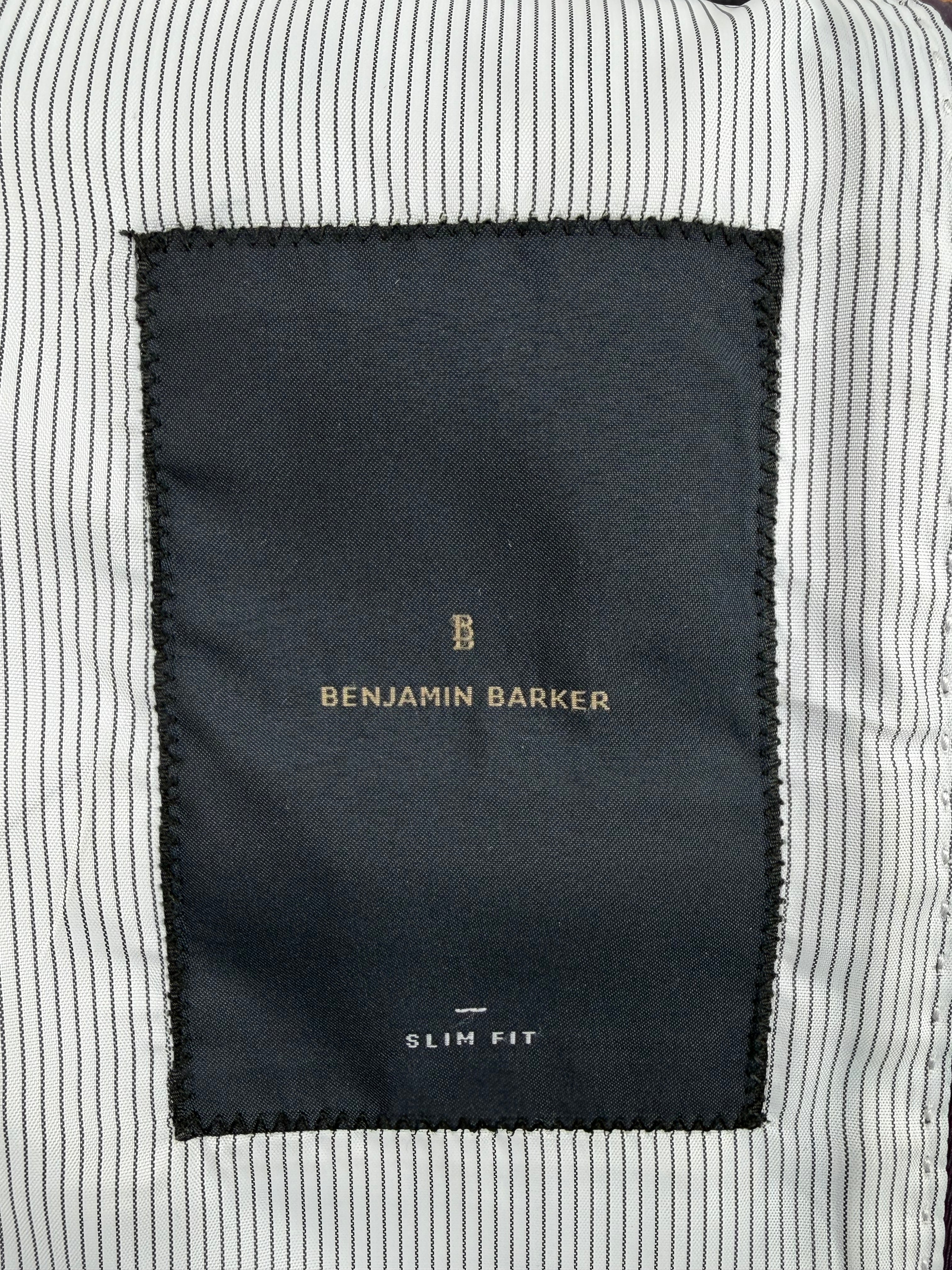 Benjamin Barker Charcoal Wool Jacket - 46