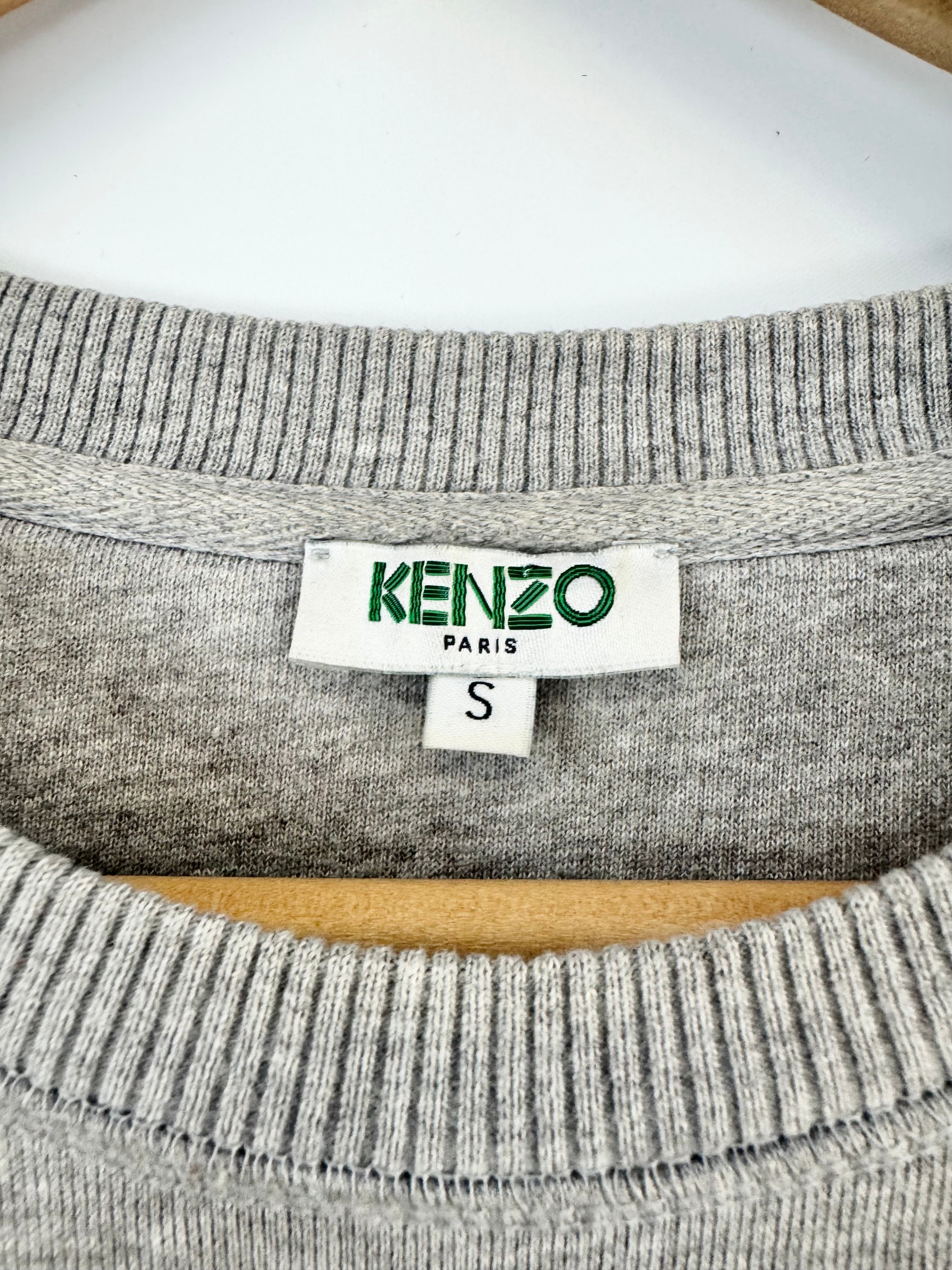 Kenzo Grey Shere Khan Sweater - AU8/10