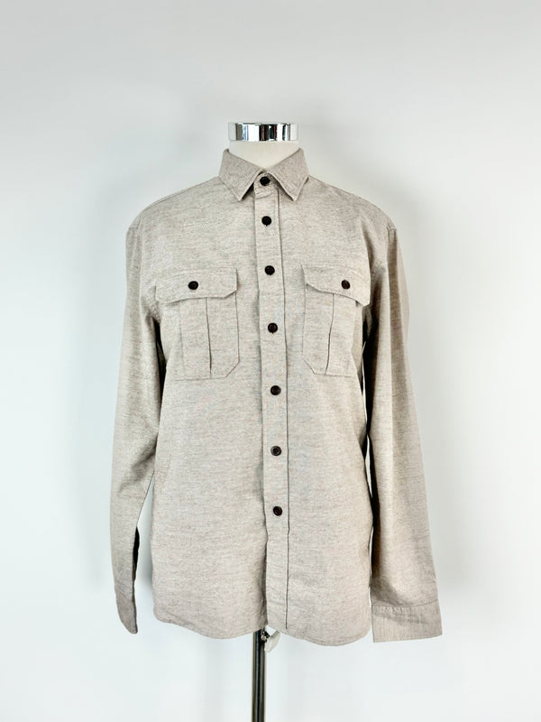 R. M Williams Button Down Cotton Shirt - M