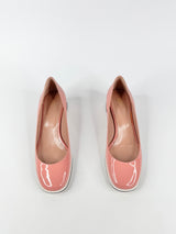 Red Valentino Rose Pink Patent Leather Pumps NWT - EU37