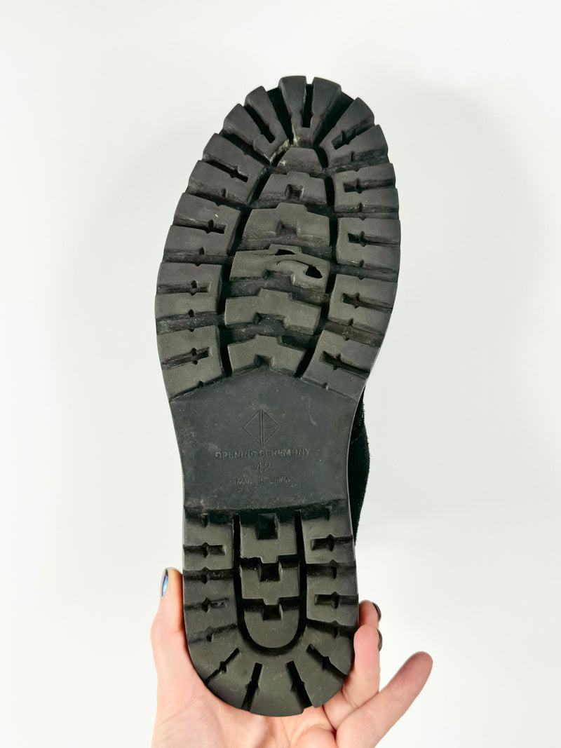 Costume National Black Lace Ups - EU42