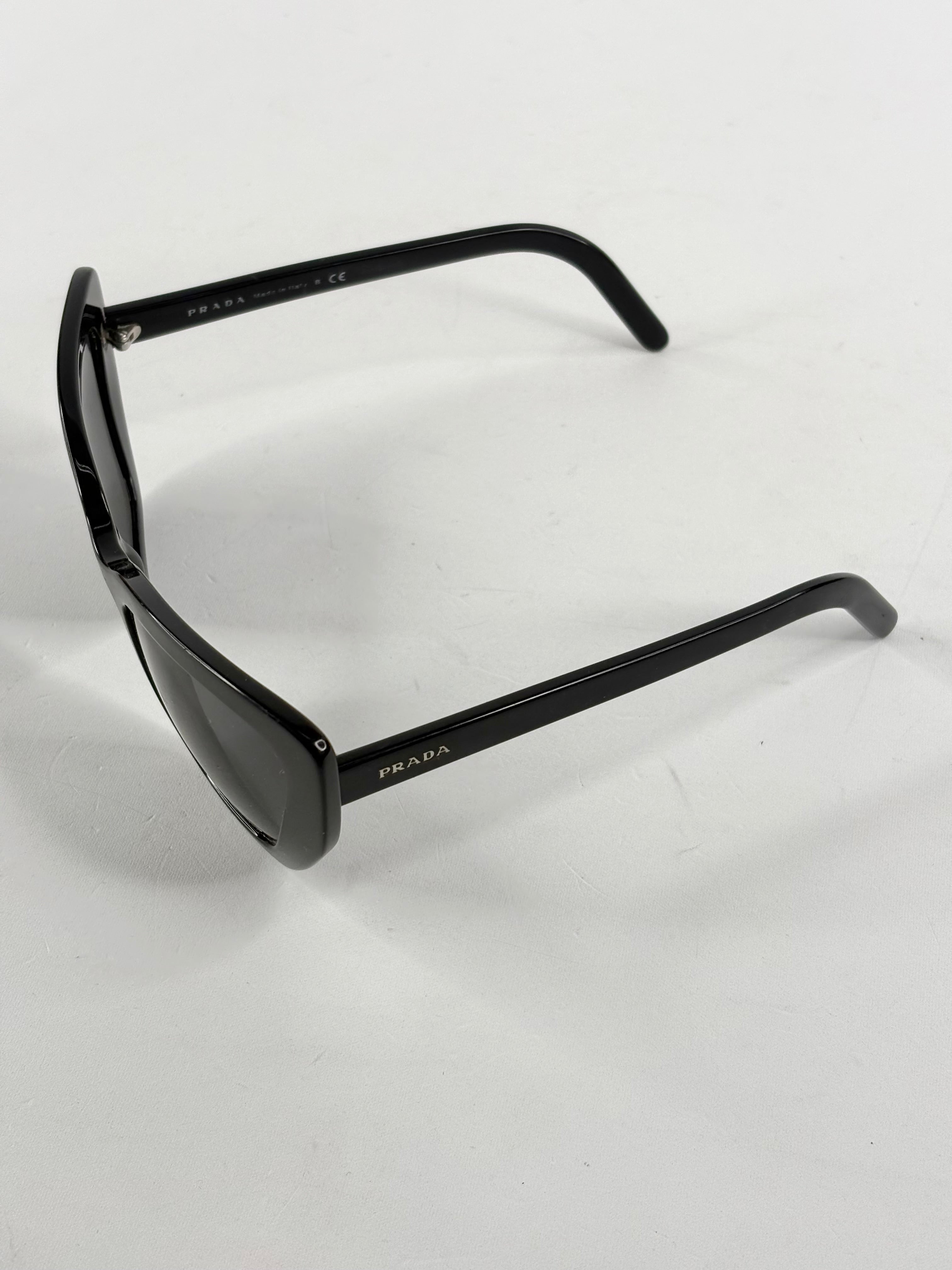 Prada Black SPR08V Cat-Eye Sunglasses