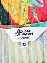 Gorman x Rebekah Callaghan Pleated Maxi Dress - AU12