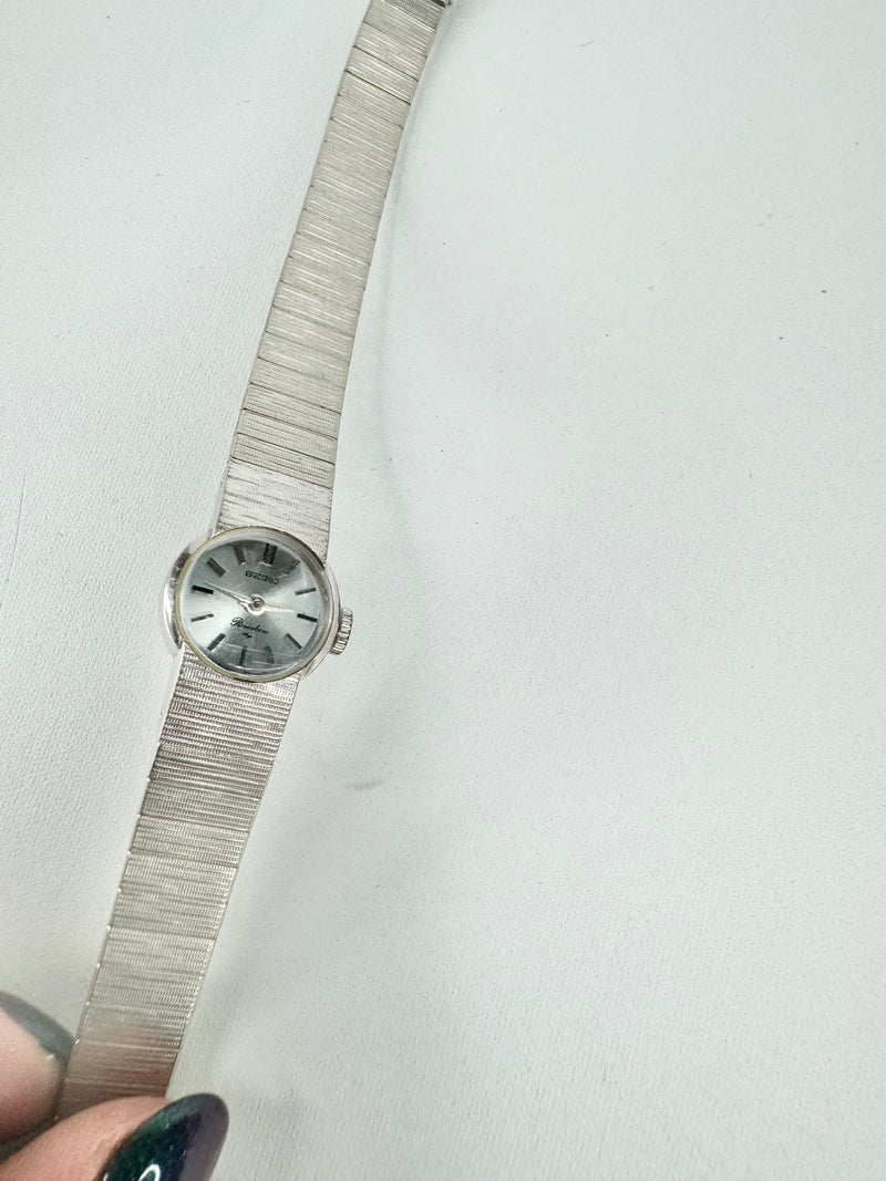 Vintage 1960s Seiko Silver Ladies Watch