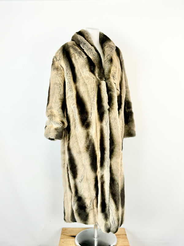 Art Fur Faux Fur Coat - AU10
