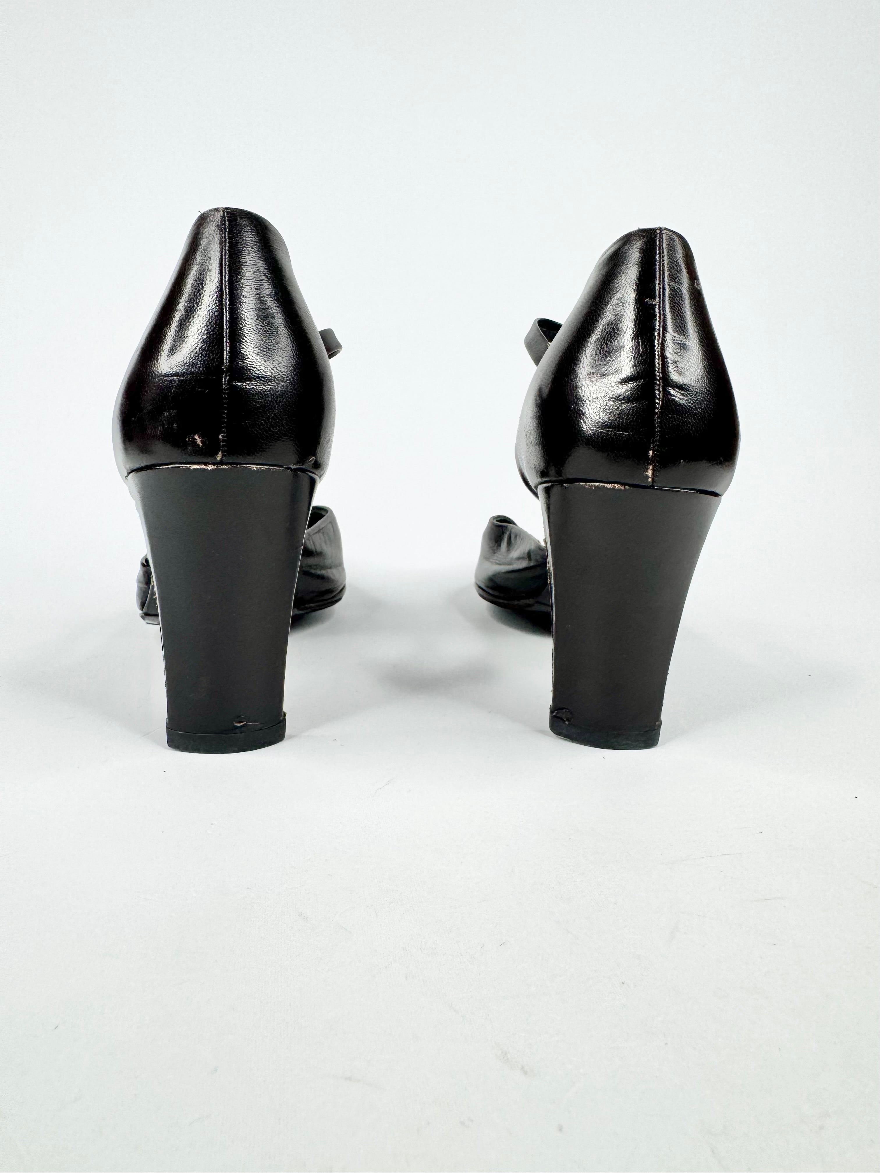 Jil Sander Penny Brown Pointed Toe Pumps - EU37.5