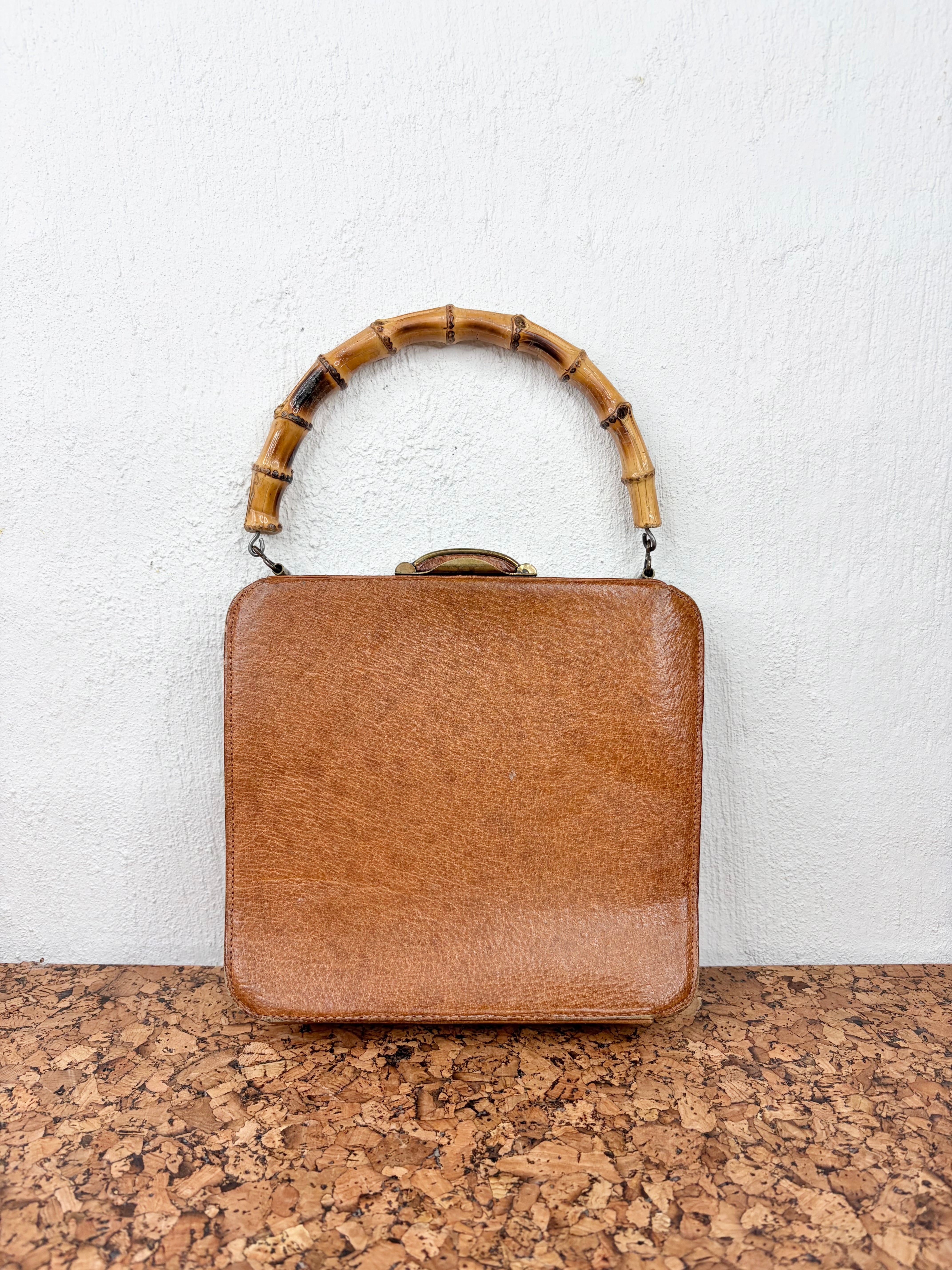 Vintage Noveltrim Leather Evening Bag