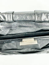 Kenneth Cole Structured Black Clutch