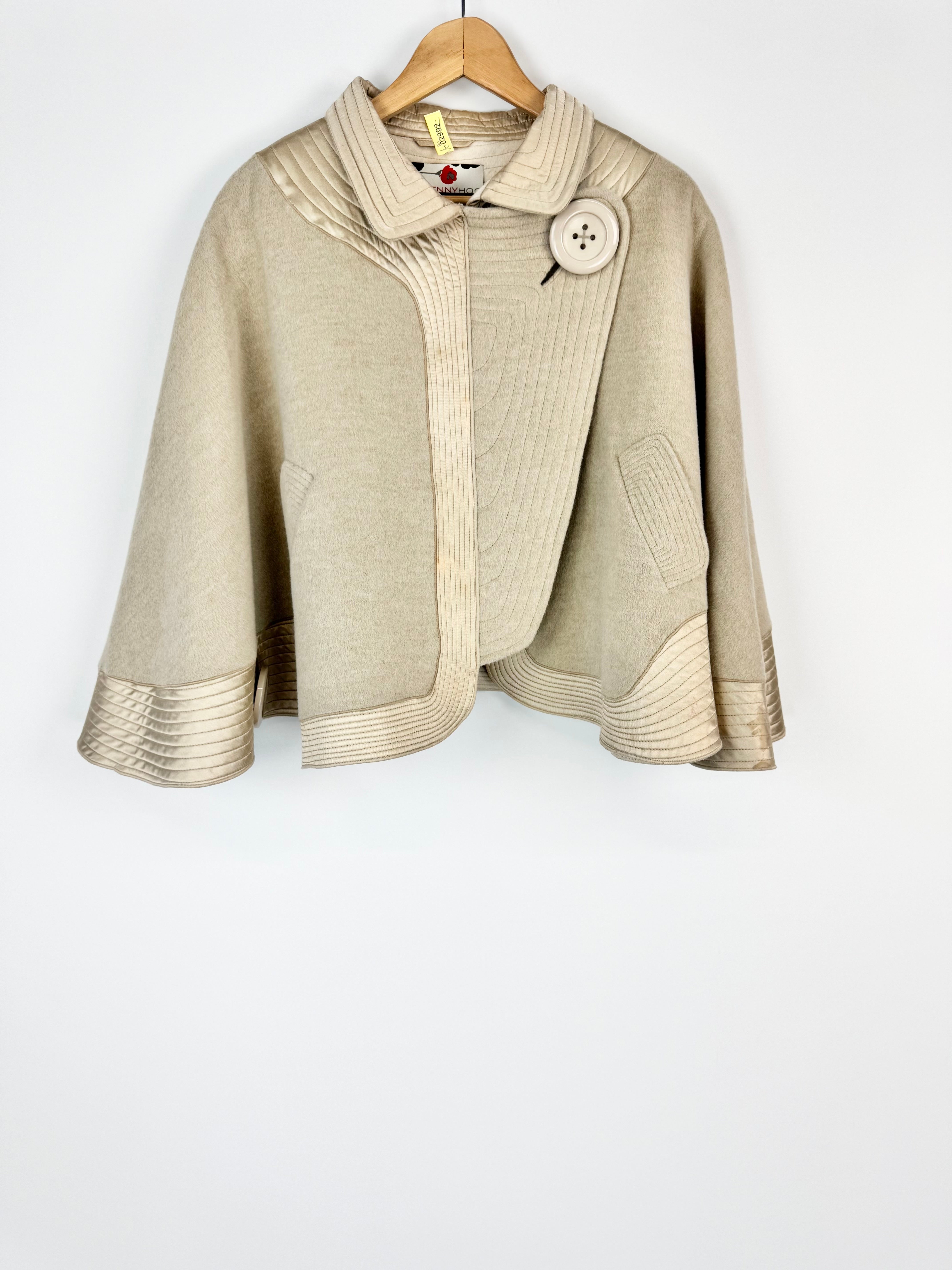 Jenny Hoo Beige Swing Jacket - AU10/12