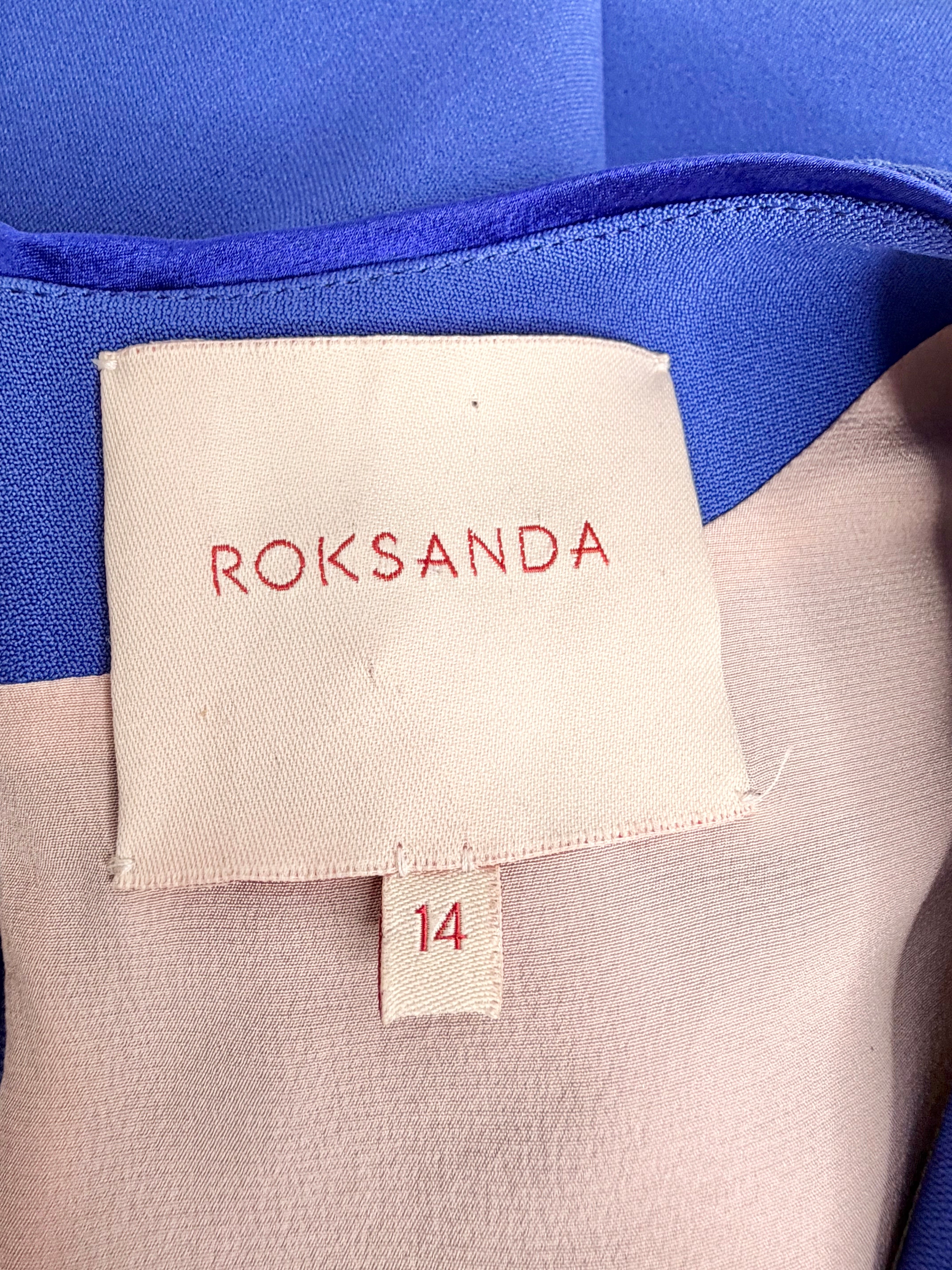 Roksanda Electric Blue Dress - AU14