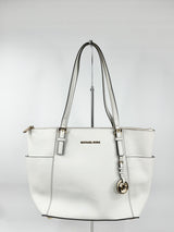 Michael by Michael Kors White Tote Bag