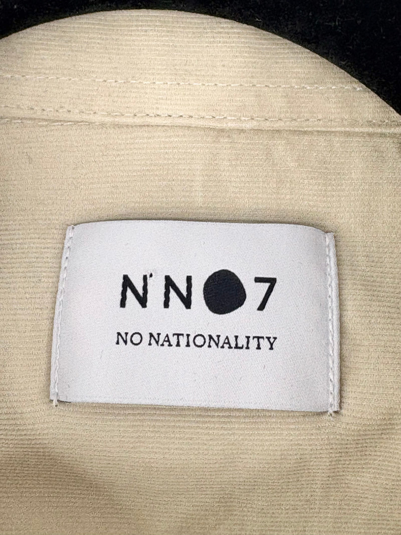 NN07 No Nationality Beige Corduroy Shirt - XXL