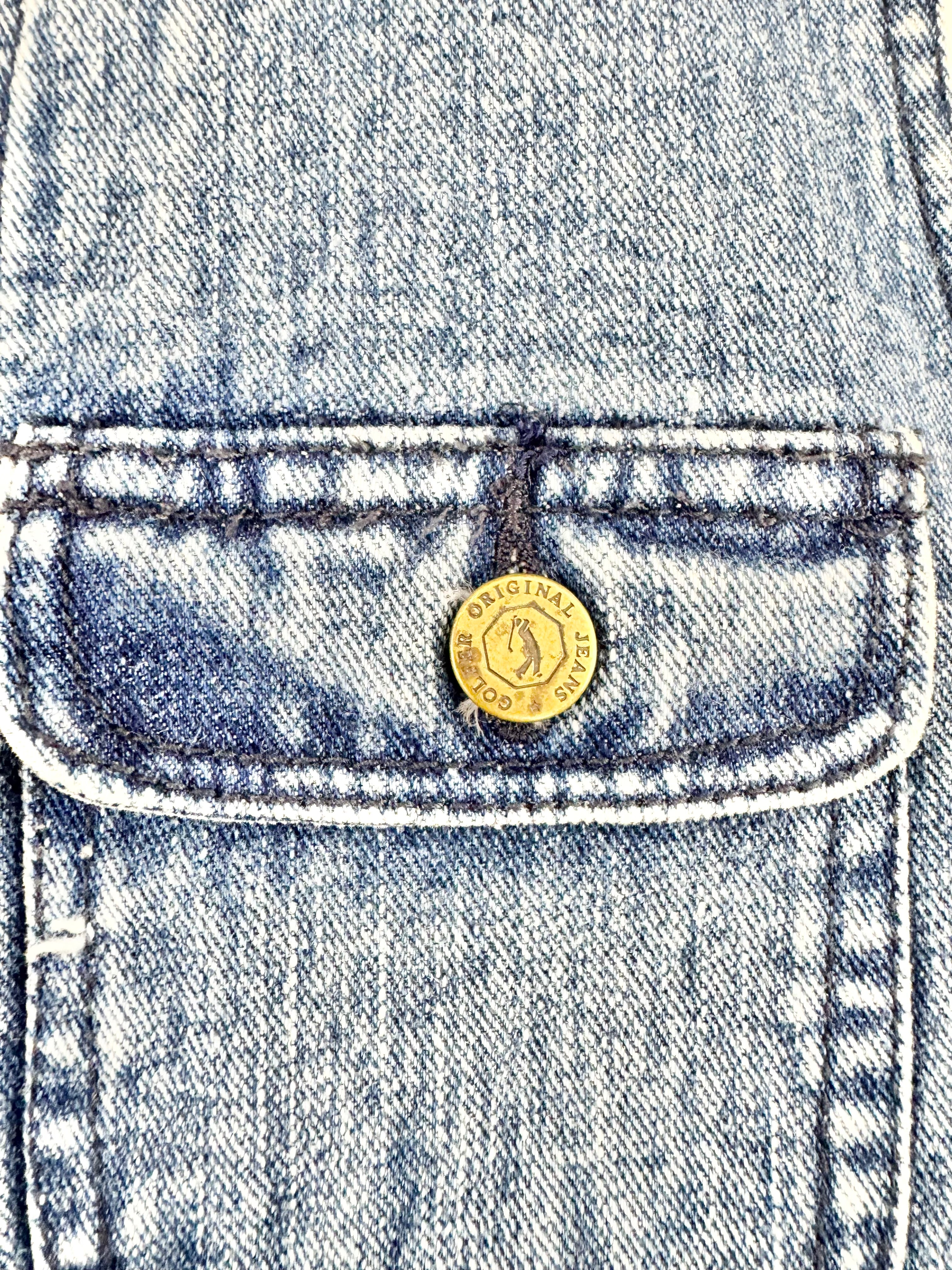 Vintage Hummelsheim Blue Denim Vest