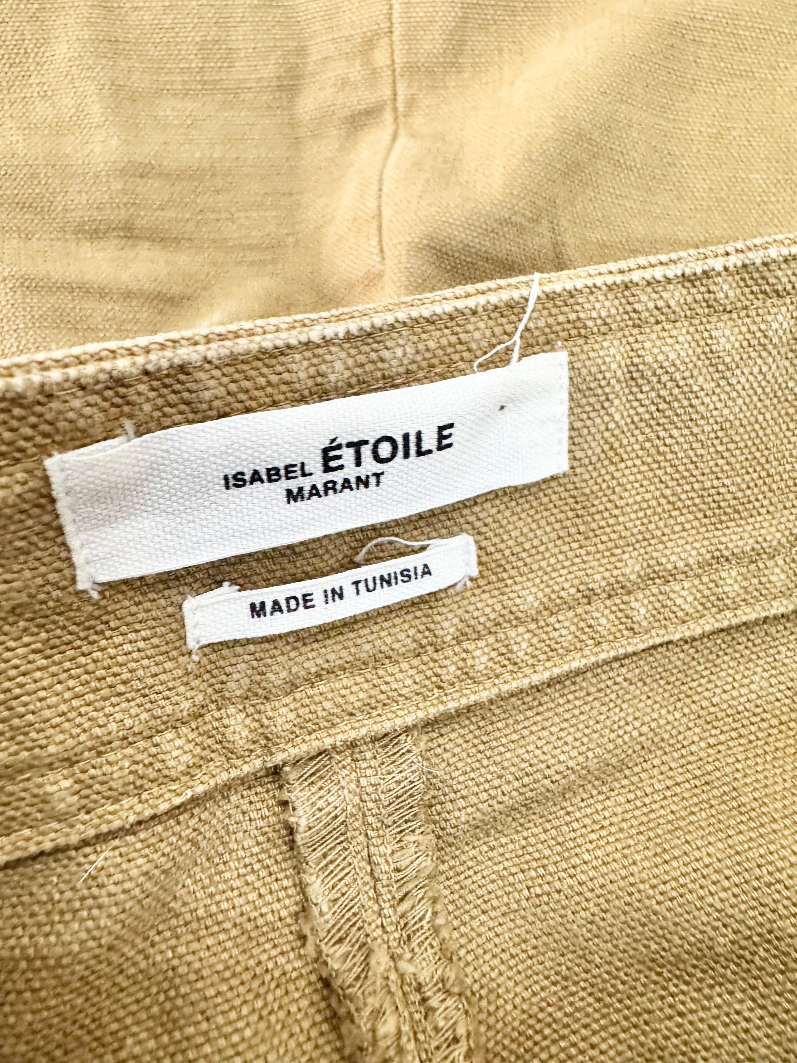 Isable Marant Etoile Khaki Mini Skirt - AU8