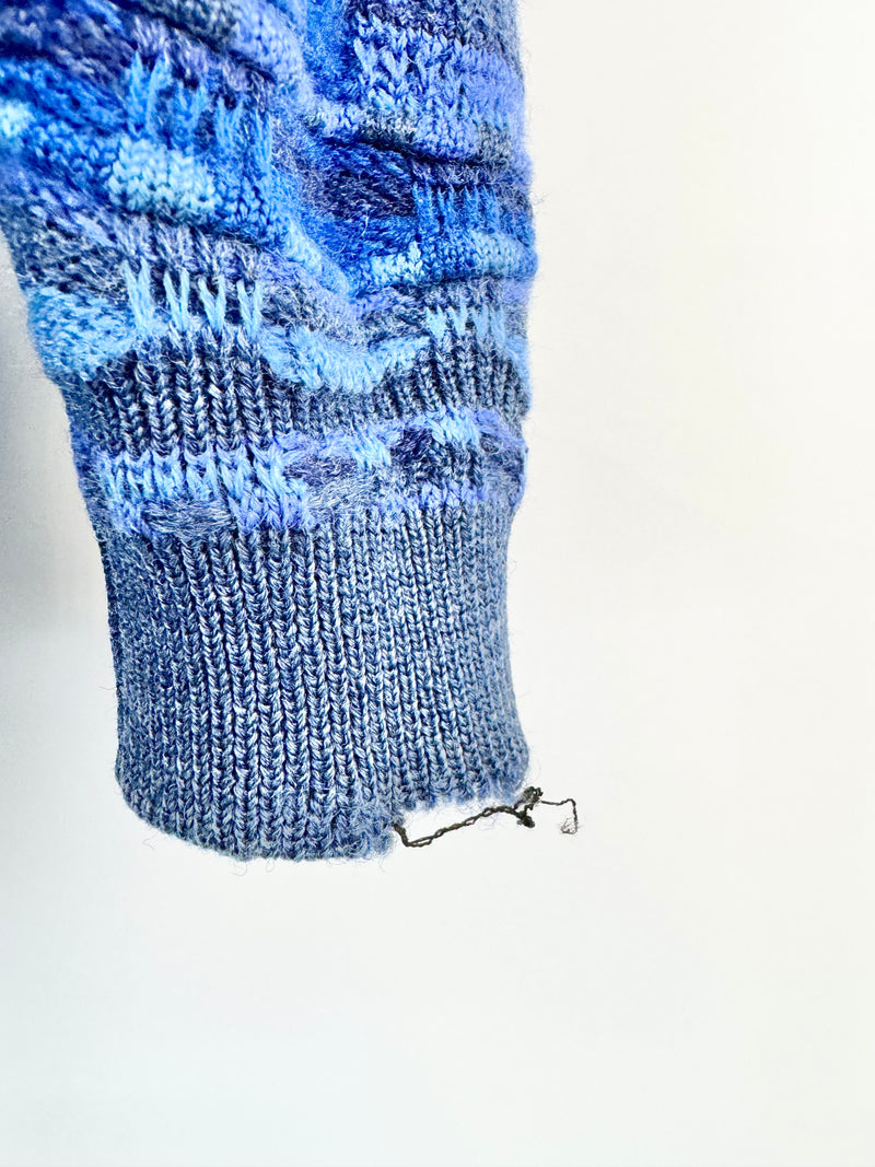 Vintage Purely Australian Clothing Co. Blue Merino Wool Sweater - S