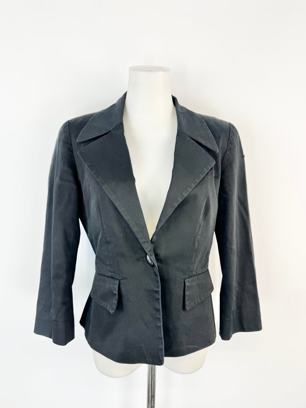 Carla Zampatti Black Blazer - AU8