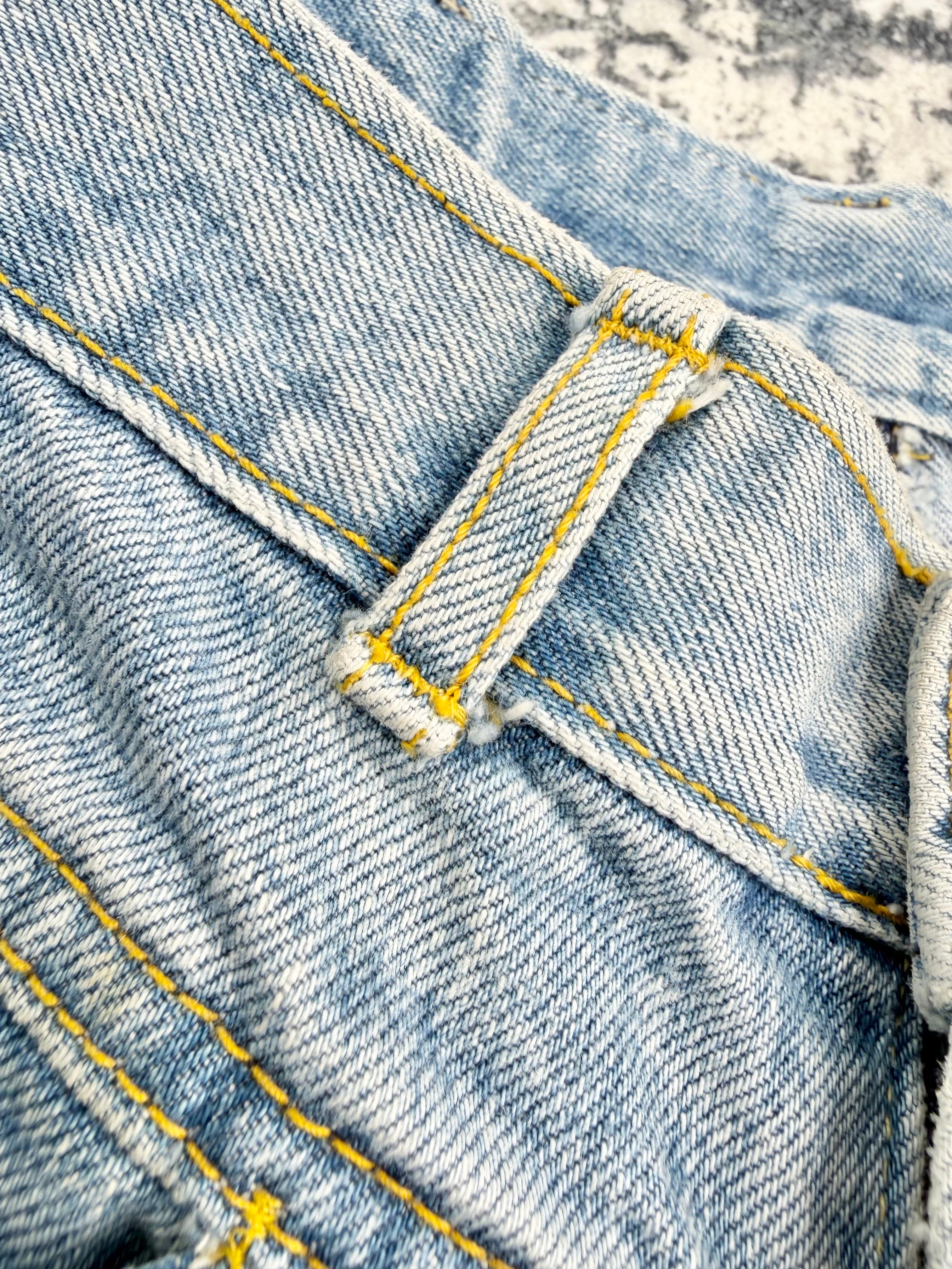 Marcel Dachet High Waisted Pale Blue Jeans - AU6